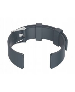 Pacific Rubber Watch Strap U15 - light gray/silver - 20mm
