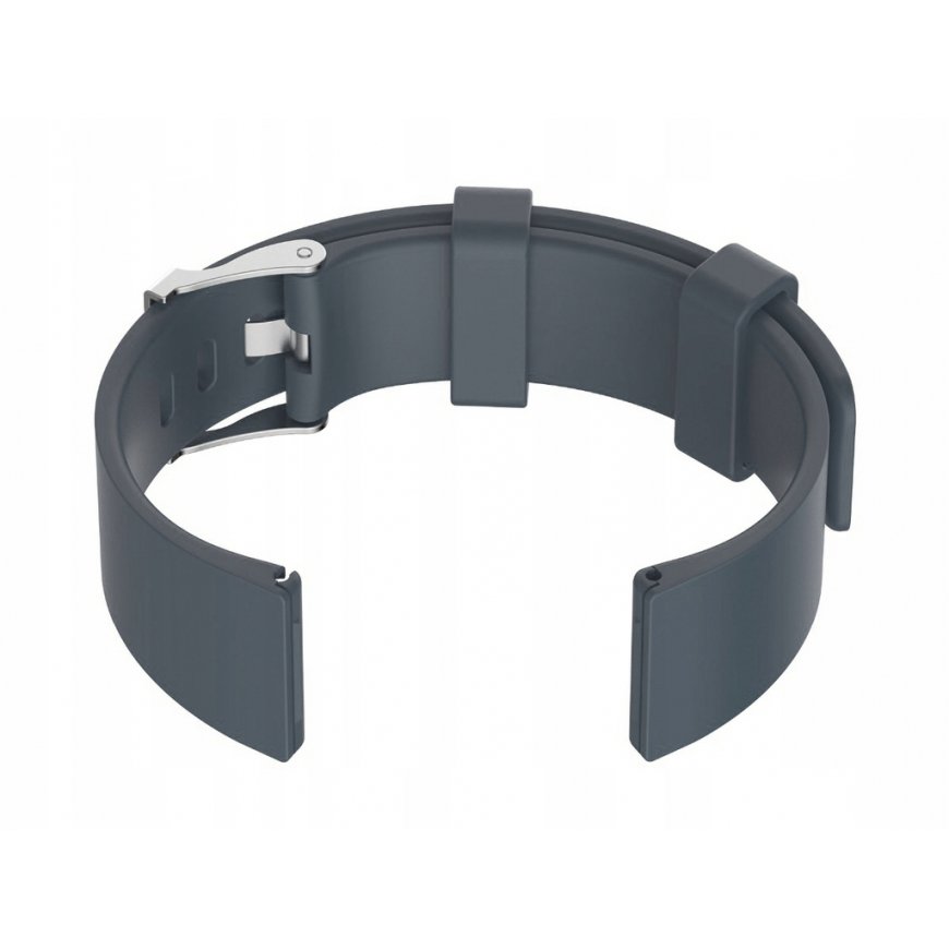 Pacific Rubber Watch Strap U15 - light gray/silver - 20mm