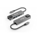 Equip USB-C 5 in1 Multifunction Adapter, HDMI, Gigabit LAN, USB 3.2 GEN1, 100W USB PD Equip USB-C 5 in1 Multifunction Adapter, HDMI, Gigabit LAN, USB 3.2 GEN1, 100W USB PD