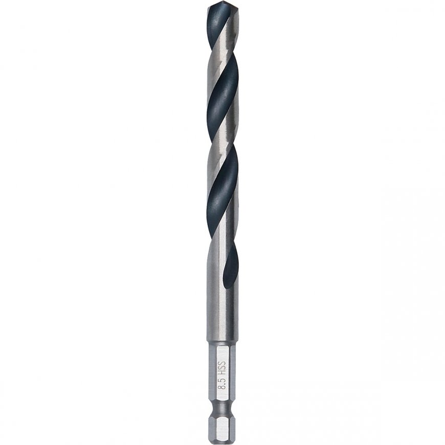 Bosch HSS PointTeQ Drill - Bohrer - for Metal - Spiral Drill - 8.5 mm - Hex - Length 117 – 2