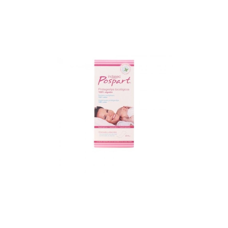 Indasec Pospart Pantilyner Tocologico 100% kokvilna