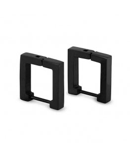 Troli Square Steel Earrings
