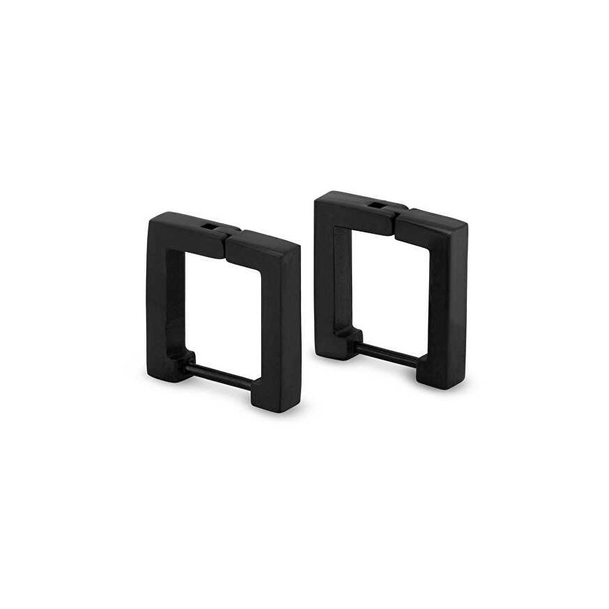 Troli Square Steel Earrings