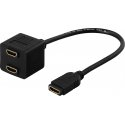 Deltaco HDMI-13 HDMI кабель 0,1 m HDMI Тип A (Стандарт) Черный Deltaco HDMI-13 HDMI кабель 0,1 m HDMI Тип A (Стандарт) Черный