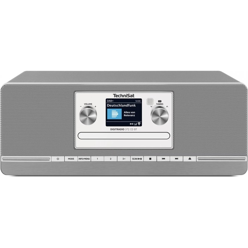 TechniSat DIGITRADIO 372 CD BT Virtuve Analogais un digitālais Antracīts, Sudrabs