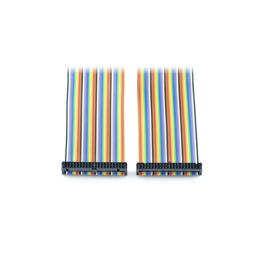 OEM Cable IDC 40-pin Socket-Socket 60cm for Raspberry Pi 4B/3B+/3B/2B