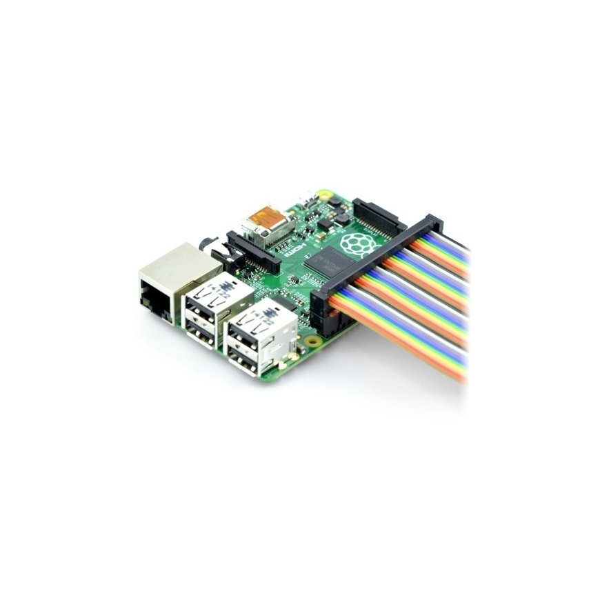 OEM Cable IDC 40-pin Socket-Socket 60cm for Raspberry Pi 4B/3B+/3B/2B – 2