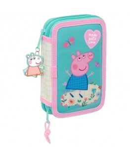Safta Peppa Pig Baby Pig triple pencil case
