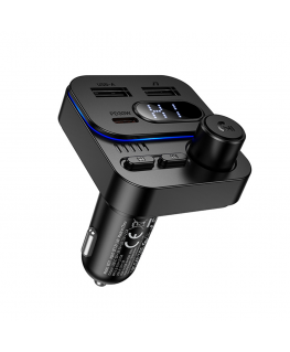 Borofone Transmitter FM BC61 Ocean MP3, Bluetooth - 2xUSB + Type