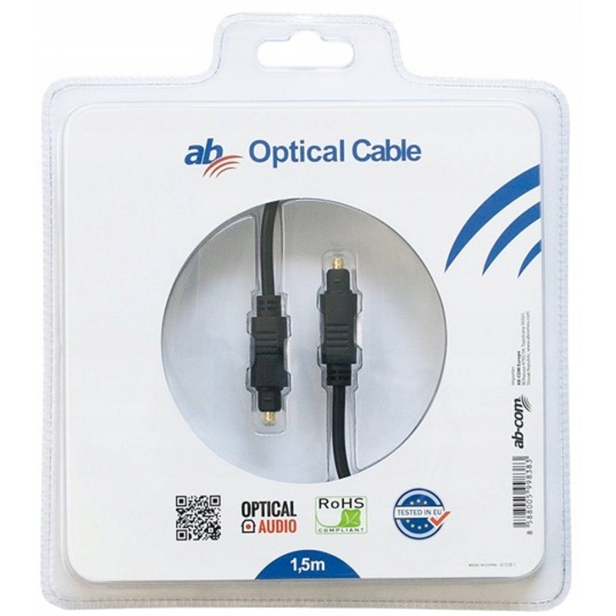 Ab Com 1,5m Toslink T-T optinis kabelis – 2