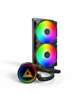 Montech LightFlow ARGB 240 Processor All-in-one liquid cooler 12 cm Black 1 pc(s)