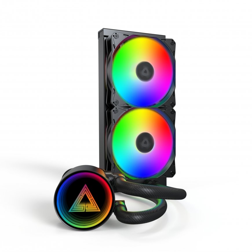 Montech LightFlow ARGB 240 Processor All-in-one liquid cooler 12 cm Black 1 pc(s)