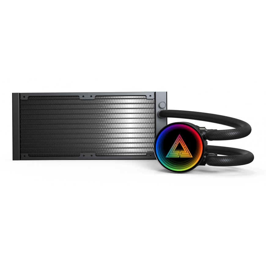Montech LightFlow ARGB 240 Процессор All-in-one liquid cooler 12 cm Черный 1 шт – 4
