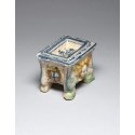 Enamelled bowl 0.55L dia. 18cm h. 4.9cm cream Enamelled bowl 0.55L dia. 18cm h. 4.9cm cream