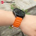FORCELL F-DESIGN FS05 ranneke Samsung Galaxy Watch 22 mm oranssin väri. FORCELL F-DESIGN FS05 ranneke Samsung Galaxy Watch 22 mm oranssin väri.