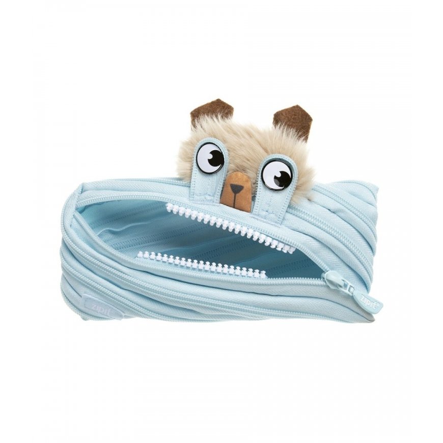 ZIPIT Lola Pouch Pencil Case, UNI-1, Light Blue – 2