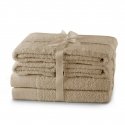 BELLIS Grey Towel Classic Style 50x90 AmeliaHome BELLIS Grey Towel Classic Style 50x90 AmeliaHome