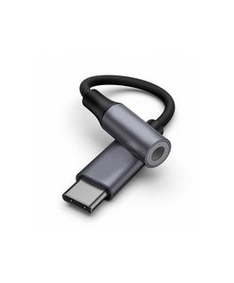 Spacetronik USB-C DAC adapter kaabel 3,5 mm SPU-A27 pesaiga