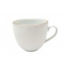 Alumina Mug Gold, porcelain, with saucer, 320 ml, D 10 cm, H 9 cm, pcs Alumina Mug Gold, porcelain, with saucer, 320 ml, D 10 cm, H 9 cm, pcs