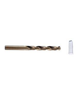 Tivoly Metal Drill Bit 9.5 mm, COBALT HSS-E5, fully ground, 135° angle. T Line, in blister pack.