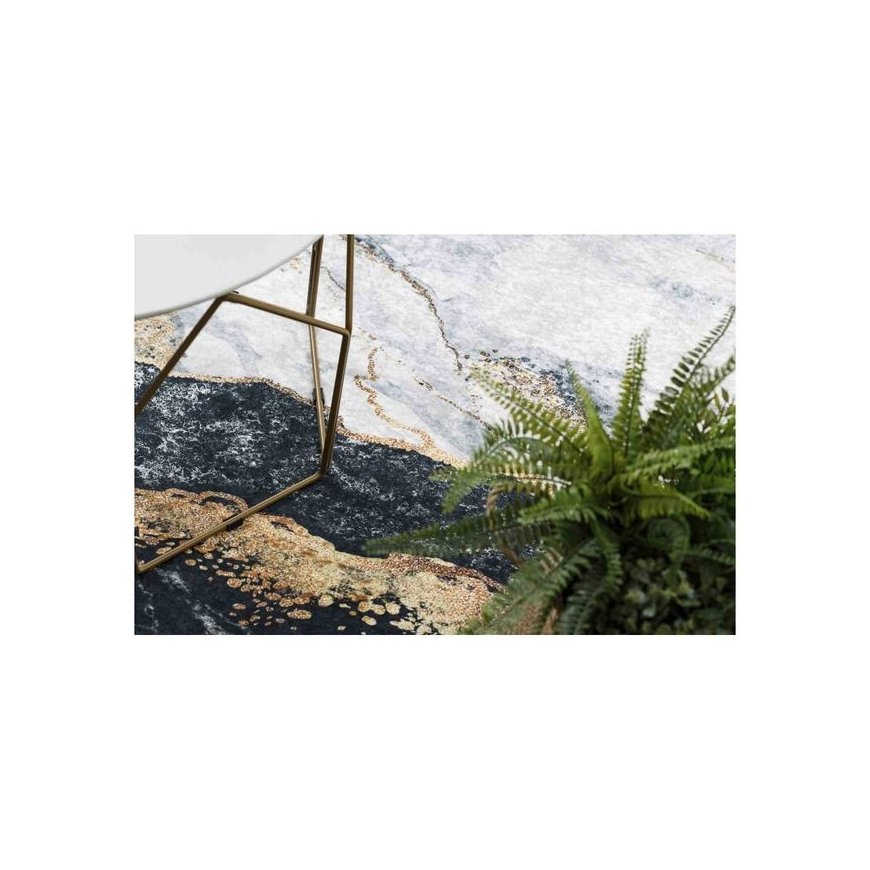 Style Stils Kilimēlis ARLEN MARBLE1 melnā