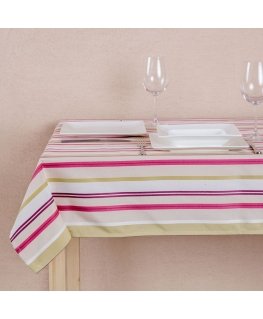 Red Stripes Tablecloth 90 x 90 cm C029-05SB PATIO