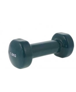 Enero Vinilinis hantelis EB FIT 1,5 kg VDB žalias 338986