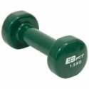 Enero Vinilinis hantelis EB FIT 1,5kg VDB roheline 338986
