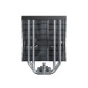 Montech NX400 Procesorius Orinis aušintuvas 12 cm Juoda 2 vnt