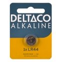 Deltaco LR44-1B buitinė baterija Vienkartinė baterija Šarminis Deltaco LR44-1B buitinė baterija Vienkartinė baterija Šarminis