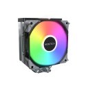 Montech NX400 ARGB Protsessor Õhujahuti 12 cm Must 2 tk Montech NX400 ARGB Protsessor Õhujahuti 12 cm Must 2 tk