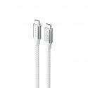 Havit 6939119066758 USB-kaapeli 1 m USB C Harmaa, Valkoinen