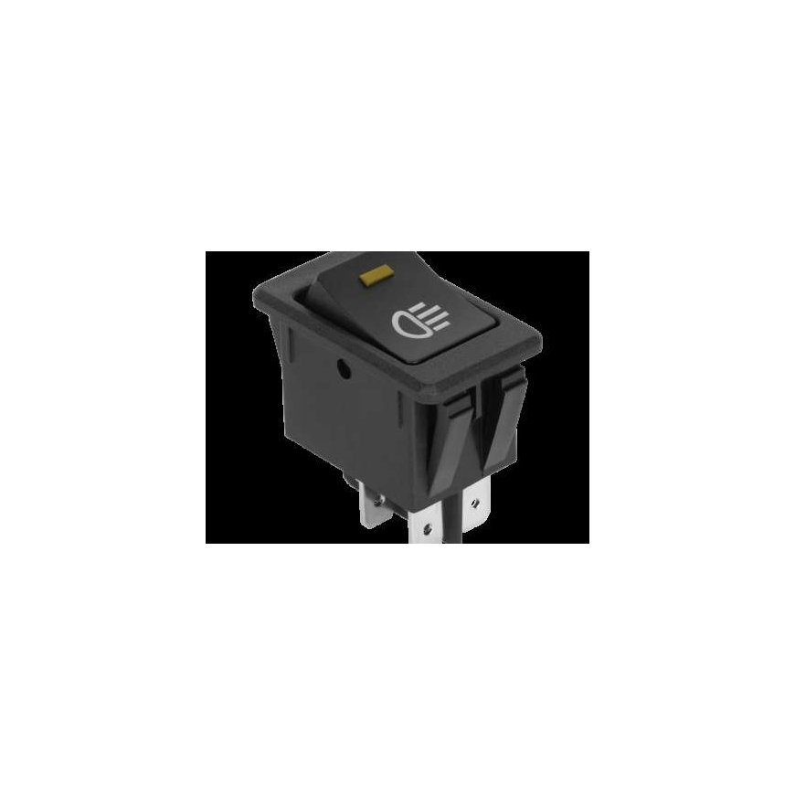 Zph Moto Mer OEM Connection Switch 12V Light Switch with Yellow LED – 2