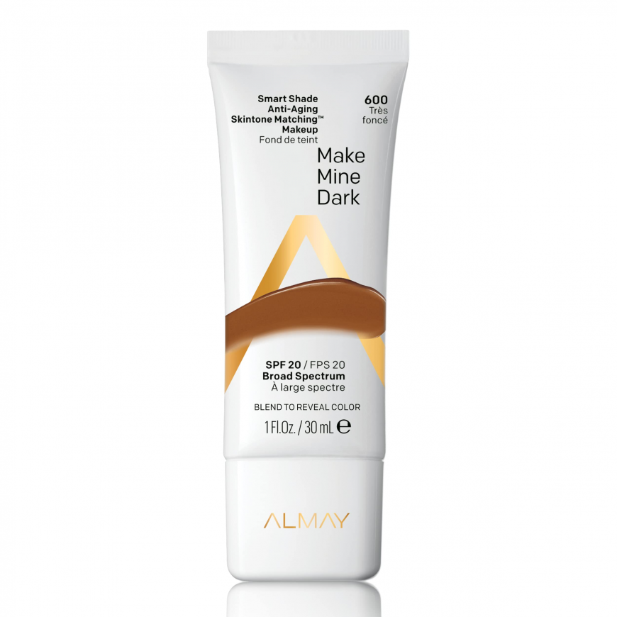 Almay, Smart Shade, Tone-matching, Liquid Foundation, 600, Make