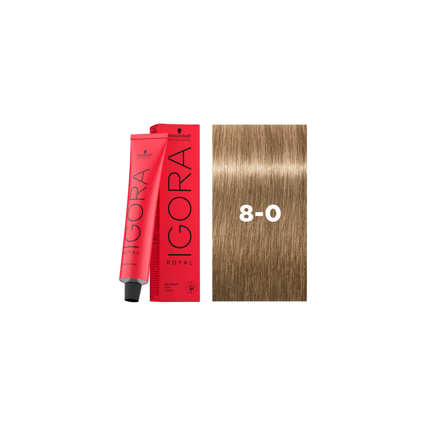 Schwarzkopf Professional Igora Zero Amm matējošo matiņu krāsa 60ml - 1-0 | Dabiski melns
