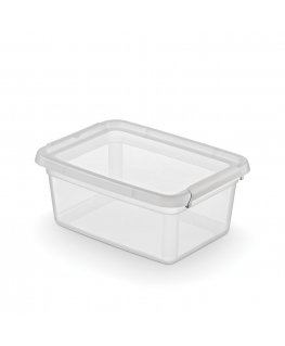Orplast Basestore konteiner kaane ja klippidega, 28x19x13 cm, 4.5L