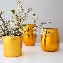 Stiklinė žvakidė Gold Deco 14 cm AMBITION Stiklinė žvakidė Gold Deco 14 cm AMBITION