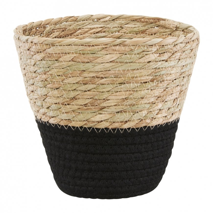 Boho vāzes spilvens 20,5 cm melns AMBITION