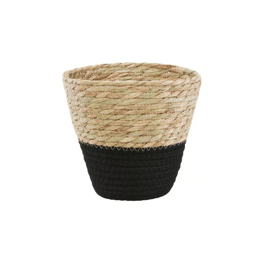 Boho vāzes spilvens 20,5 cm melns AMBITION – 2