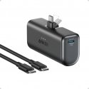Anker Nano Powerbank 5000 mAh 22.5 vati melns Anker Nano Powerbank 5000 mAh 22.5 vati melns