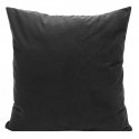 Eurofirany MILO velvet cushion cover with a fine structural pattern, 45X45 cm, color: black Eurofirany MILO velvet cushion cover with a fine structural pattern, 45X45 cm, color: black