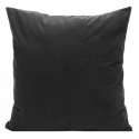 Eurofirany MILO velvet cushion cover with a fine structural pattern, 45X45 cm, color: black Eurofirany MILO velvet cushion cover with a fine structural pattern, 45X45 cm, color: black