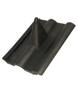 CHESS Rubber Roof Tile 41x32 cm - black