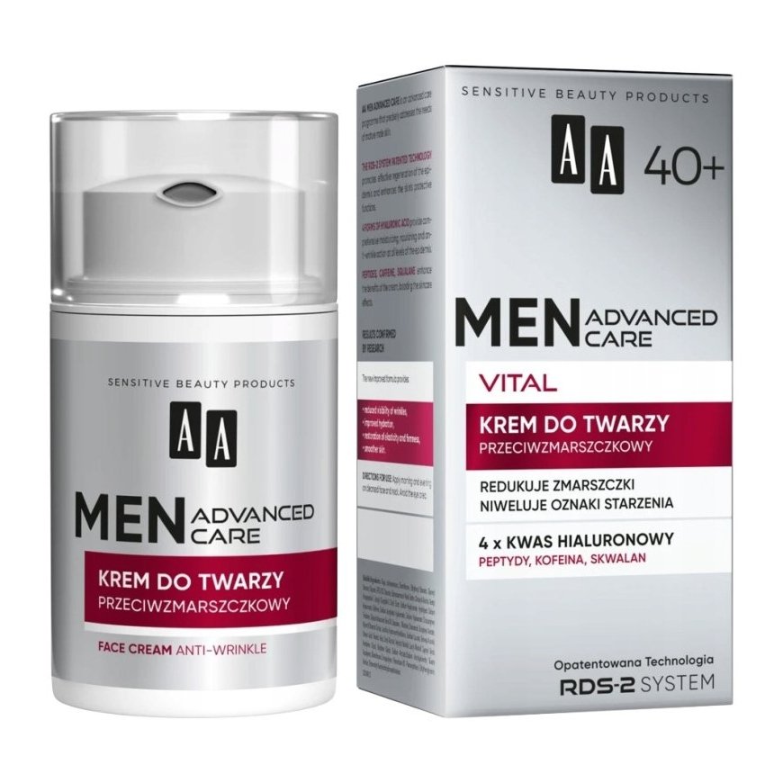 AA Men Advanced Care Vital 40+, 50 ml