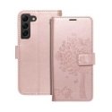 OEM MEZZO Book case designed for Samsung Galaxy S22 wood rose gold OEM MEZZO Book case designed for Samsung Galaxy S22 wood rose gold