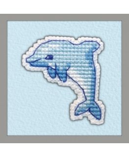 Beldizart Dolphin Badge S1096