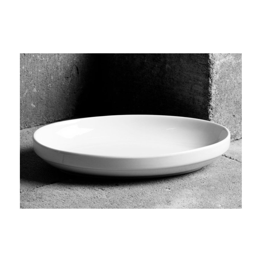 Salsa ovaalne taldrik 20,2 x 13,8 cm Valge AMBITION