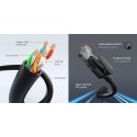 Cabletime Cat6 UTP kabelis, 8m, juodas Cabletime Cat6 UTP kabelis, 8m, juodas