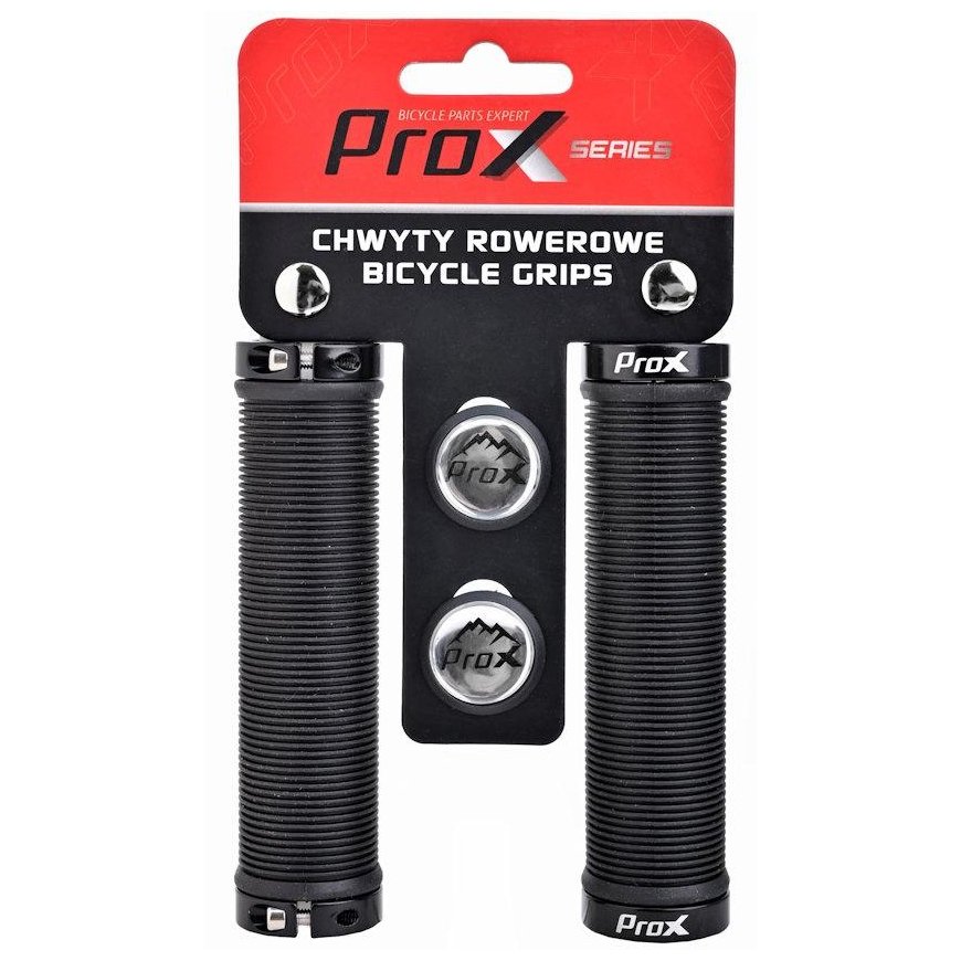 ProX GP-51A 130mm Lock-on Black Handlebar Grips – 2