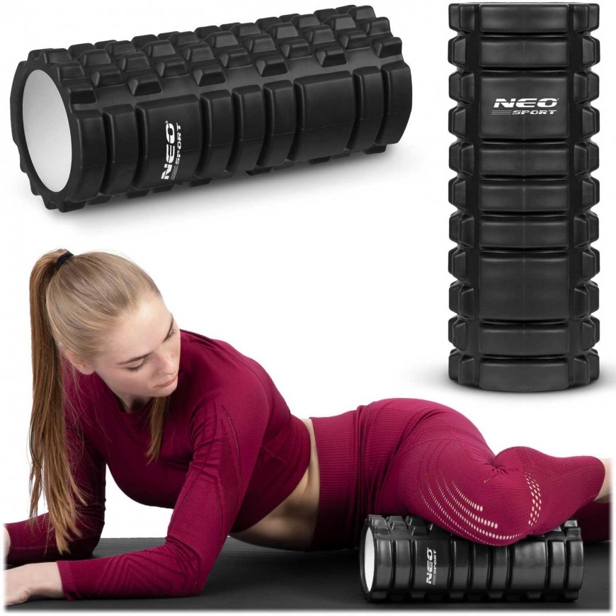Neo-Sport Exercise Mat 33x14cm NS-953 Black